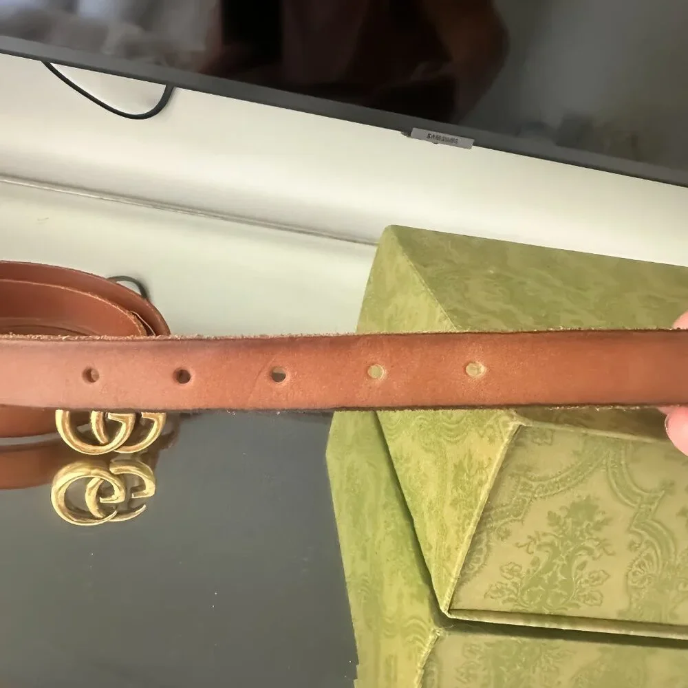 Gucci Marmot skinny belt - Picture 4 of 6